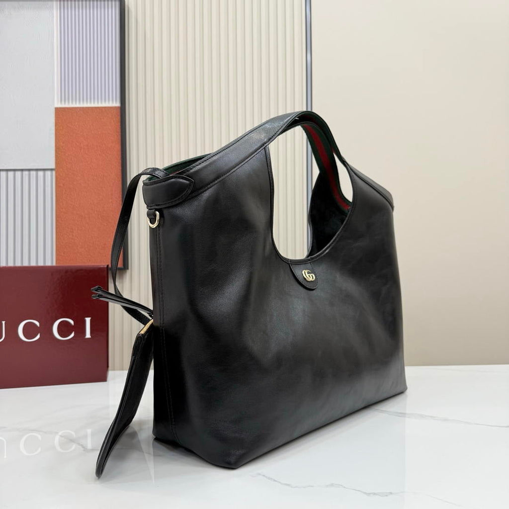 Gucci Giglio Large tote bag 853971  Black leather