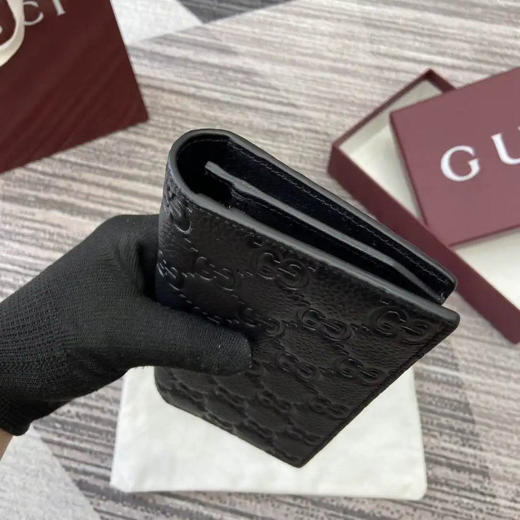Gucci GG Imprint long wallet 835014 Black