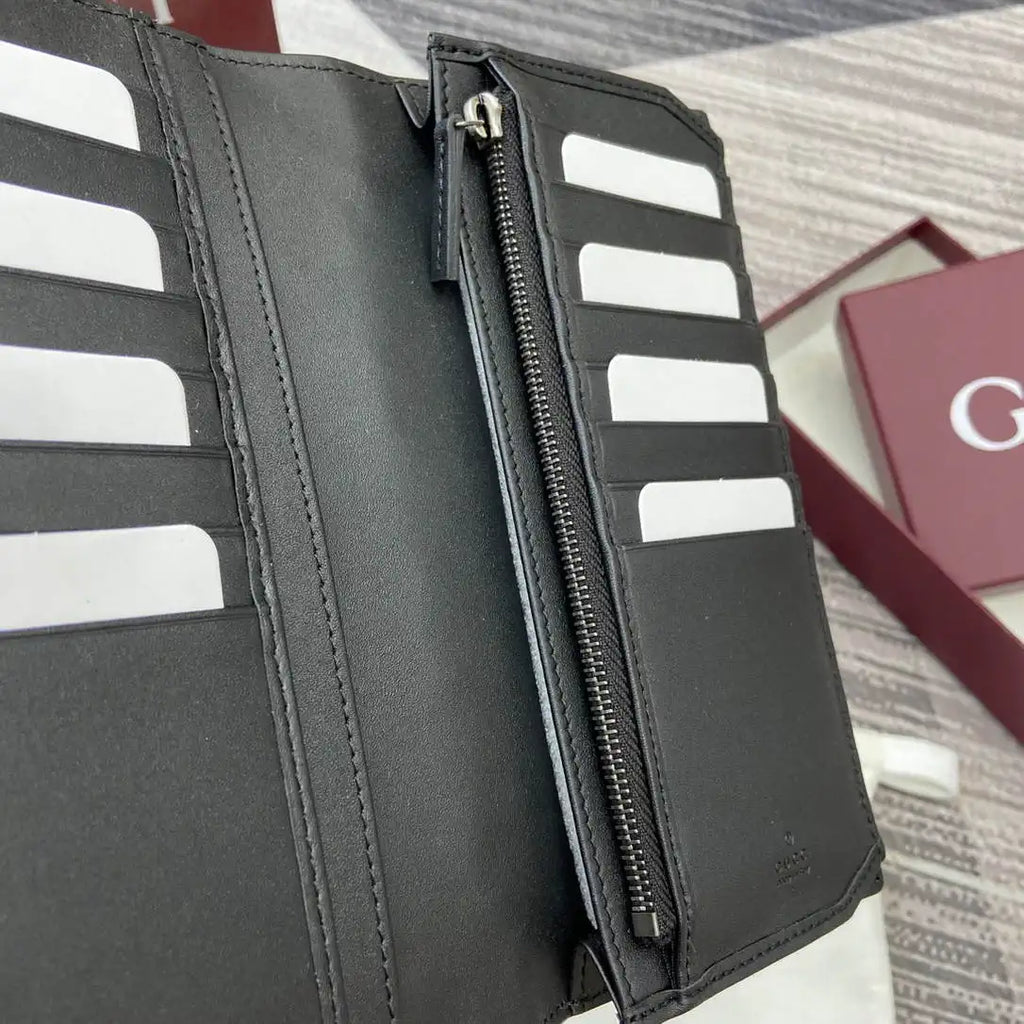 Gucci GG Imprint long wallet 835014 Black