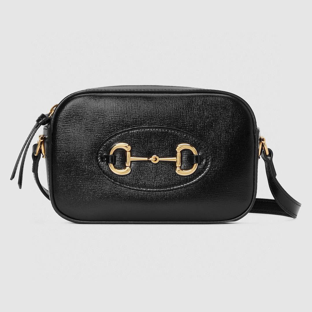 Gucci Horsebit 1955 mini shoulder bag 760196 Black - Default Title - View 1