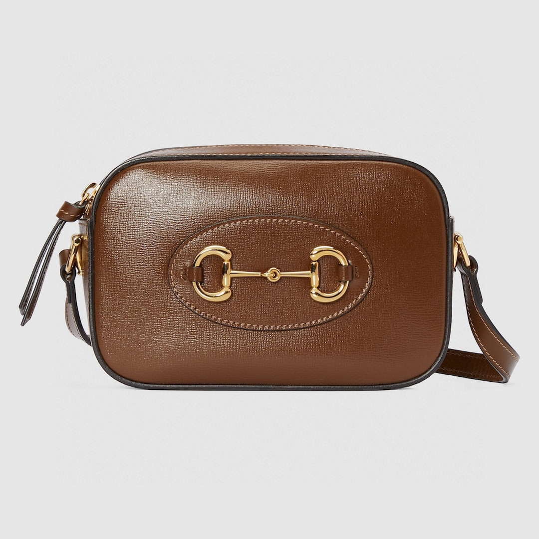Gucci Horsebit 1955 mini shoulder bag 760196 Brown - Default Title - View 1