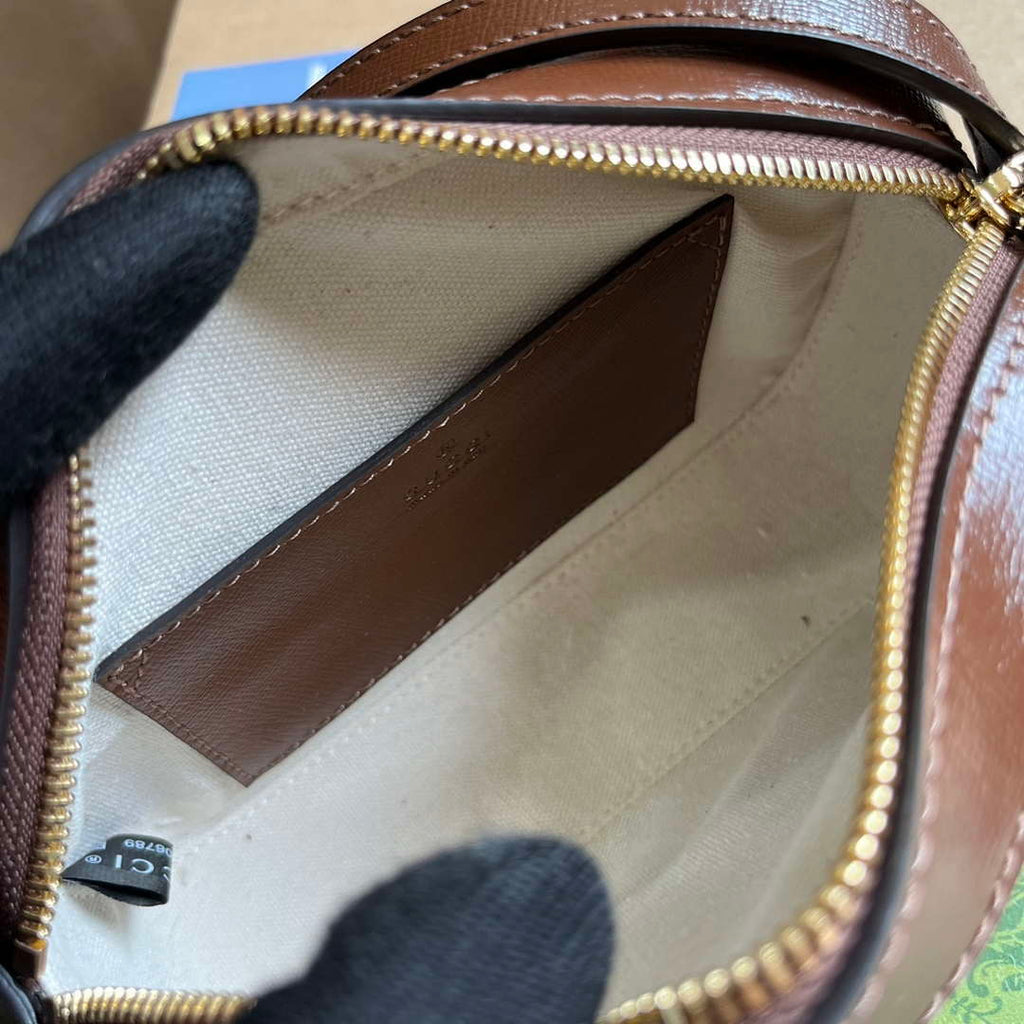 Gucci Horsebit 1955 mini shoulder bag 760196 Brown
