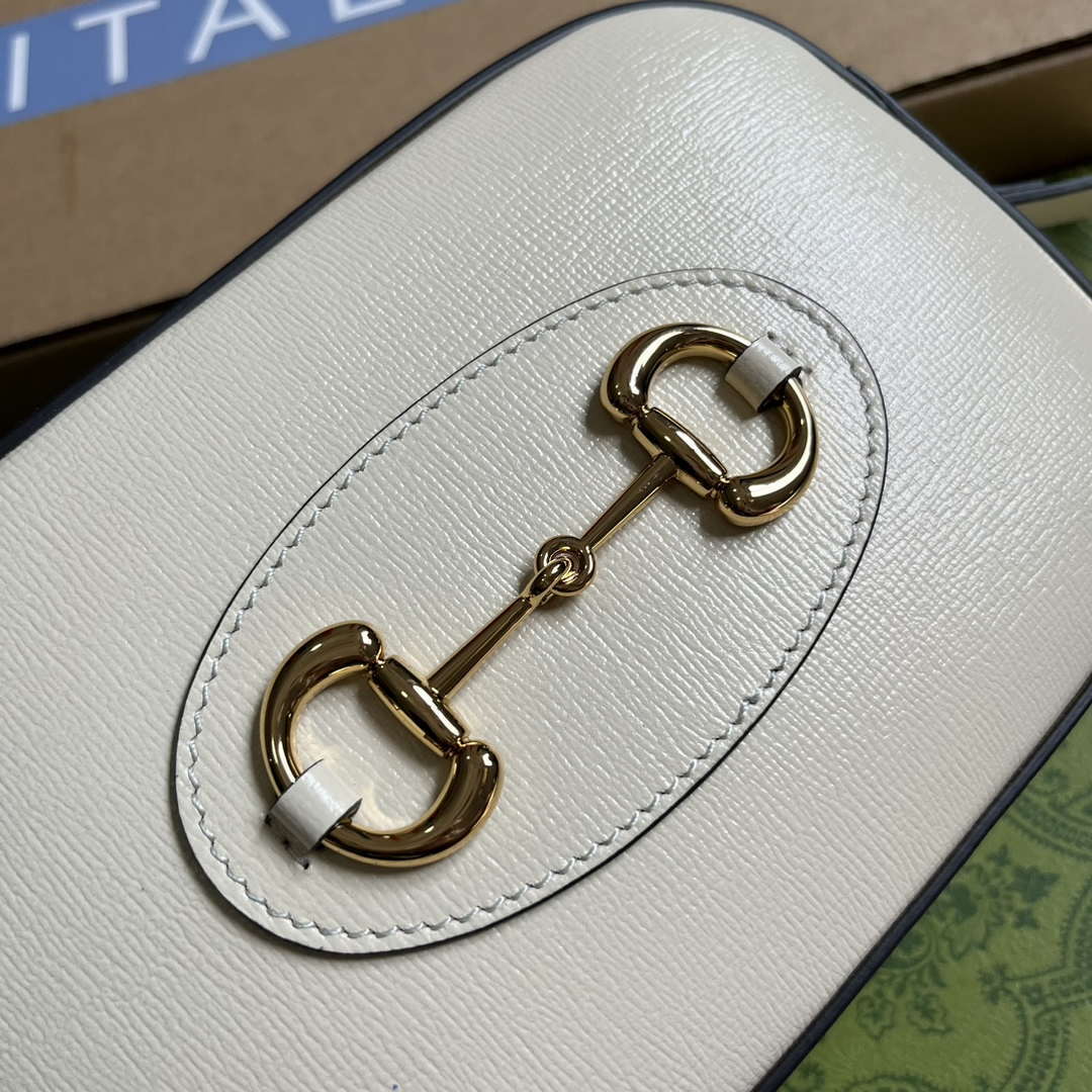 Gucci Horsebit 1955 mini shoulder bag 760196 White - Default Title - View 7