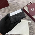 Gucci Imprint card case 835151 Black