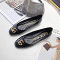 Gucci Loafers Fashion Gucci Sandals Women 81153 Black - luxibagsmall