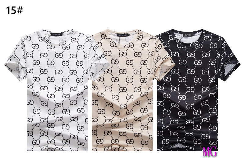 Gucci Men T-shirts Wholesale Gucci Short Sleeve Clothing G60882
