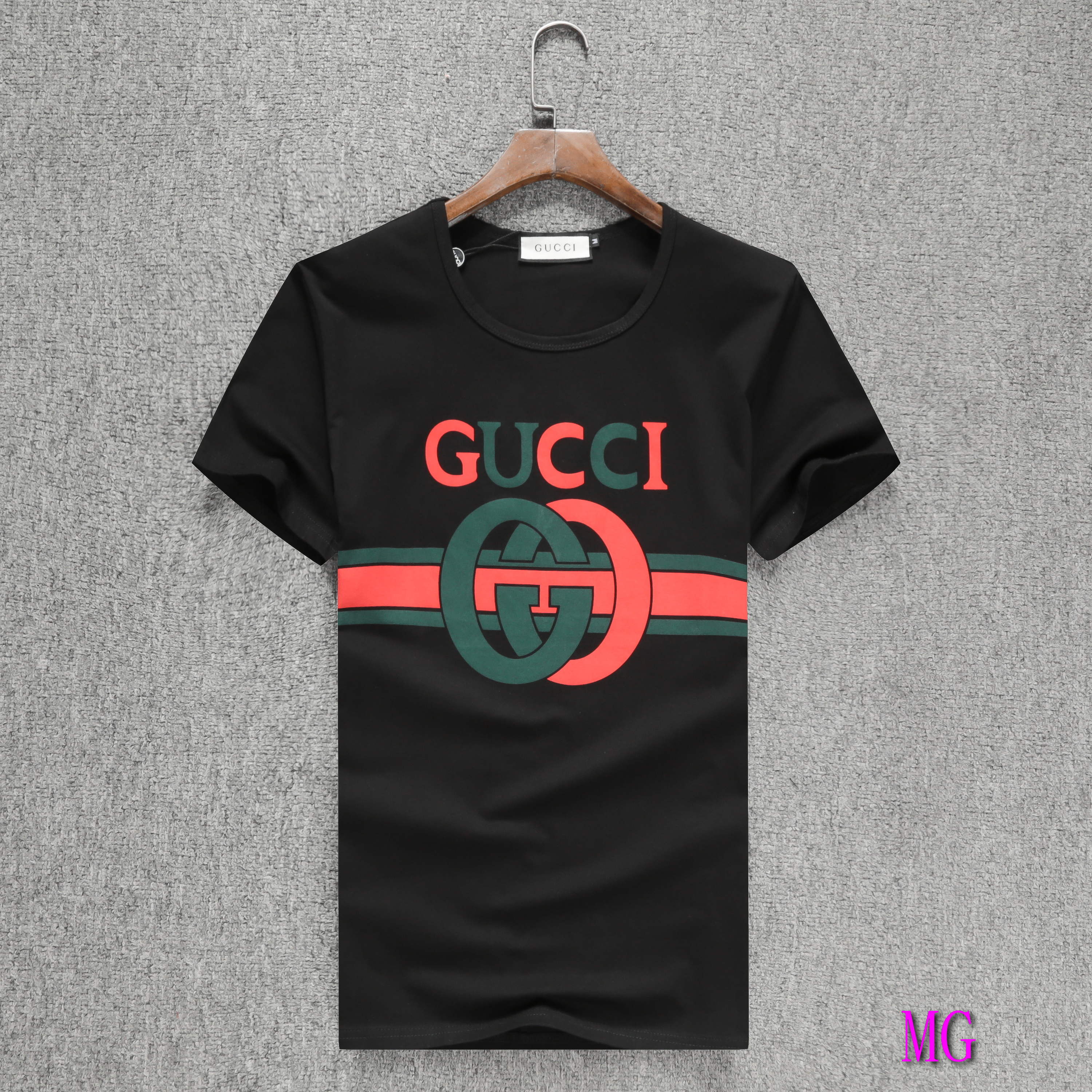 Gucci Men T-shirts Wholesale Gucci Short Sleeve Clothing G60885