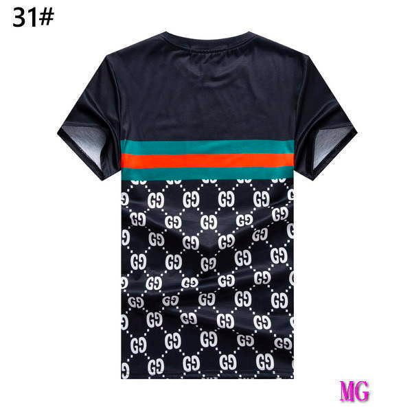 Gucci Men T-shirts Wholesale Gucci Short Sleeve Clothing G60879