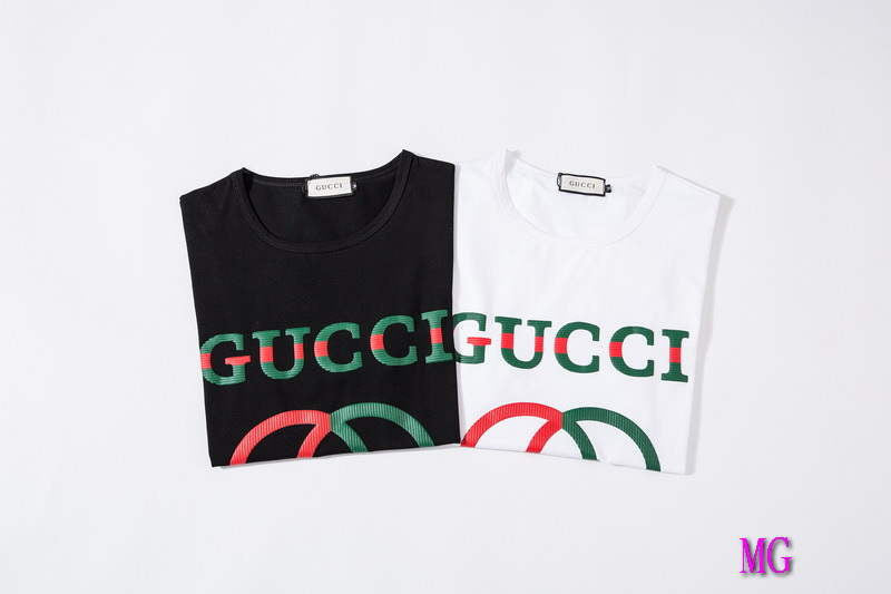Gucci Men T-shirts Wholesale Gucci Short Sleeve Clothing G60877