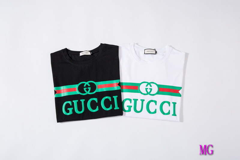 Gucci Men T-shirts Wholesale Gucci Short Sleeve Clothing G60874