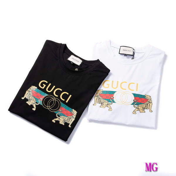 Gucci Men T-shirts Wholesale Gucci Short Sleeve Clothing G60880