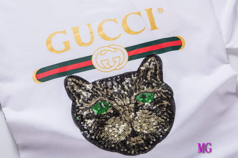 Gucci Men T-shirts Wholesale Gucci Short Sleeve Clothing G60873