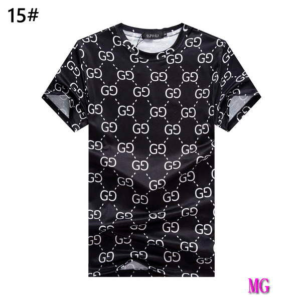 Gucci Men T-shirts Wholesale Gucci Short Sleeve Clothing G60882