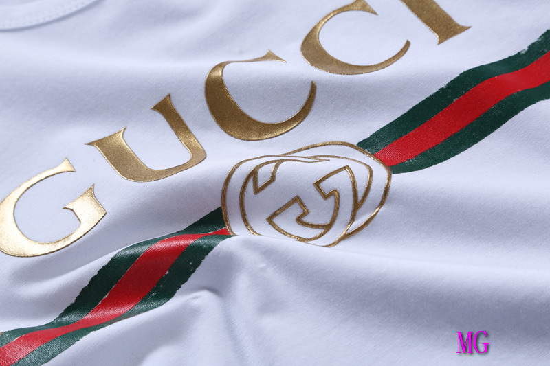 Gucci Men T-shirts Wholesale Gucci Short Sleeve Clothing G60870