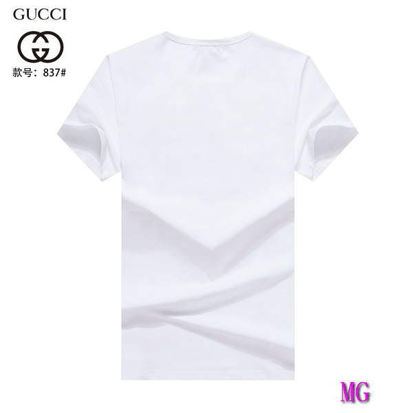 Gucci Men T-shirts Wholesale Gucci Short Sleeve Clothing G60878