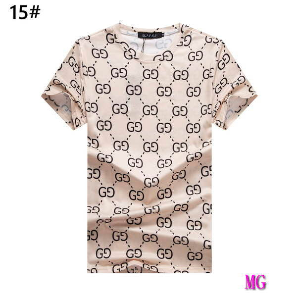 Gucci Men T-shirts Wholesale Gucci Short Sleeve Clothing G60883