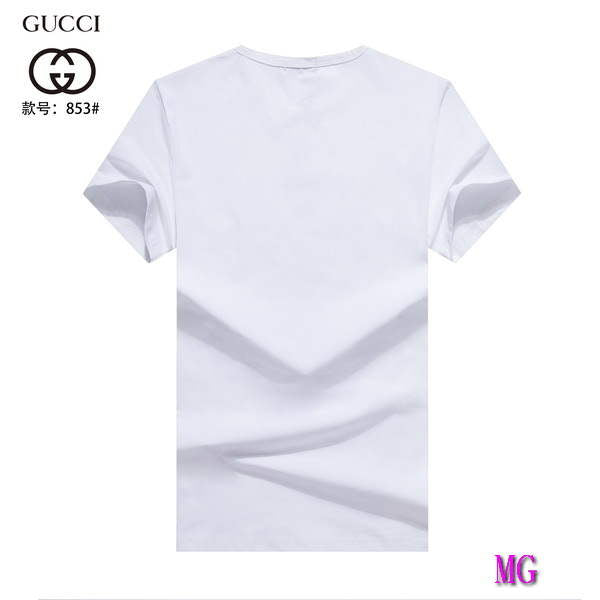 Gucci Men T-shirts Wholesale Gucci Short Sleeve Clothing G60875