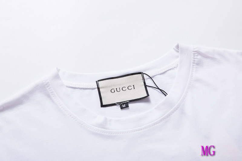 Gucci Men T-shirts Wholesale Gucci Short Sleeve Clothing G60873
