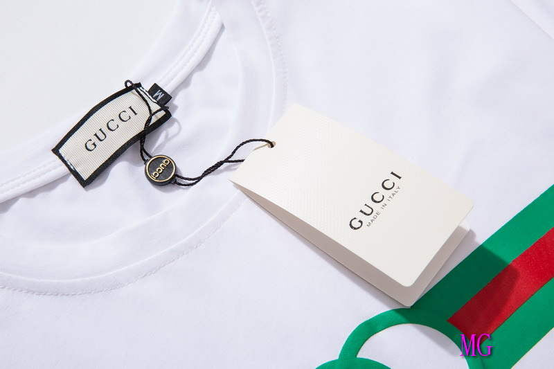 Gucci Men T-shirts Wholesale Gucci Short Sleeve Clothing G60875