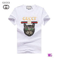 Gucci Men T-shirts Wholesale Gucci Short Sleeve Clothing G60873