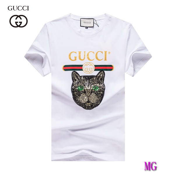 Gucci Men T-shirts Wholesale Gucci Short Sleeve Clothing G60873