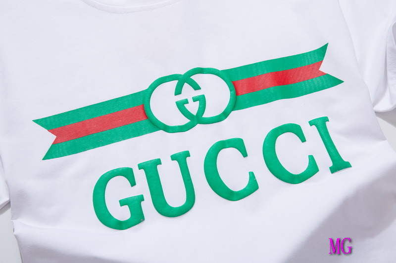 Gucci Men T-shirts Wholesale Gucci Short Sleeve Clothing G60875