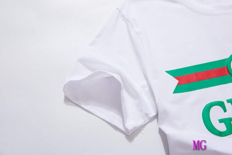 Gucci Men T-shirts Wholesale Gucci Short Sleeve Clothing G60875