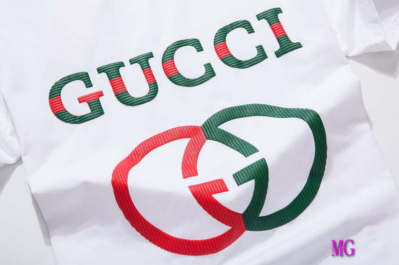 Gucci Men T-shirts Wholesale Gucci Short Sleeve Clothing G60878