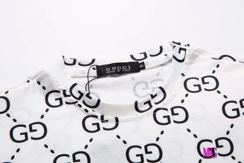 Gucci Men T-shirts Wholesale Gucci Short Sleeve Clothing G60884