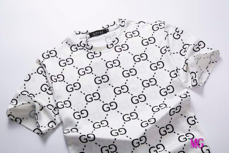 Gucci Men T-shirts Wholesale Gucci Short Sleeve Clothing G60884
