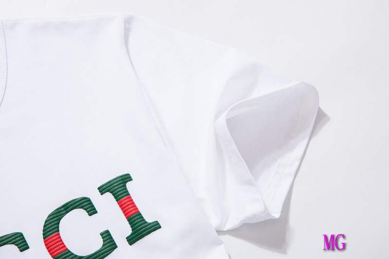 Gucci Men T-shirts Wholesale Gucci Short Sleeve Clothing G60878