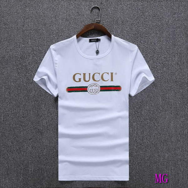 Gucci Men T-shirts Wholesale Gucci Short Sleeve Clothing G60870