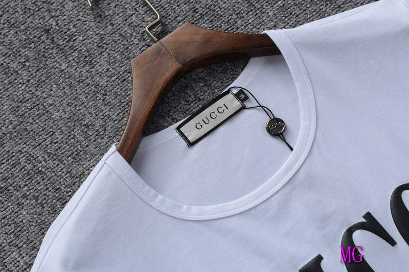 Gucci Men T-shirts Wholesale Gucci Short Sleeve Clothing G60872