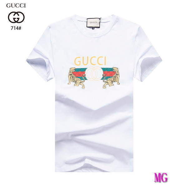 Gucci Men T-shirts Wholesale Gucci Short Sleeve Clothing G60881