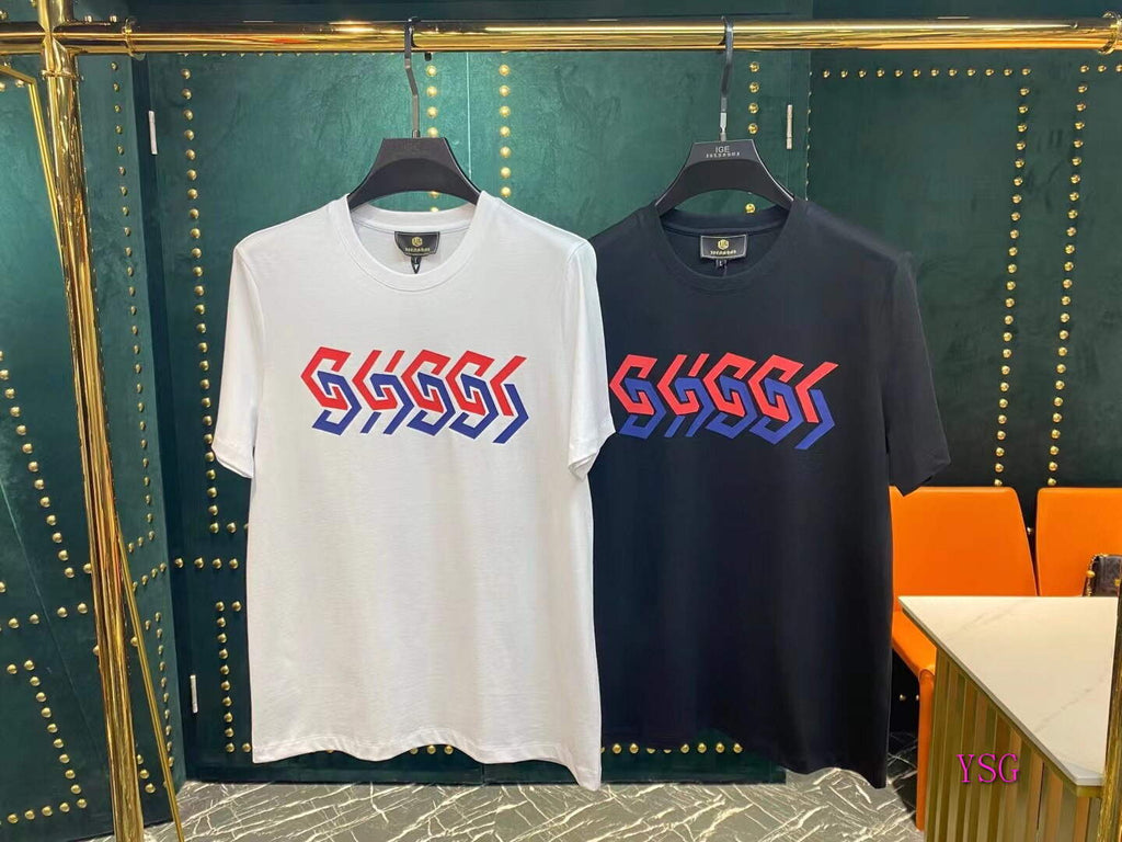 Gucci Men T-shirts Wholesale Gucci Short Sleeve Clothing G60890