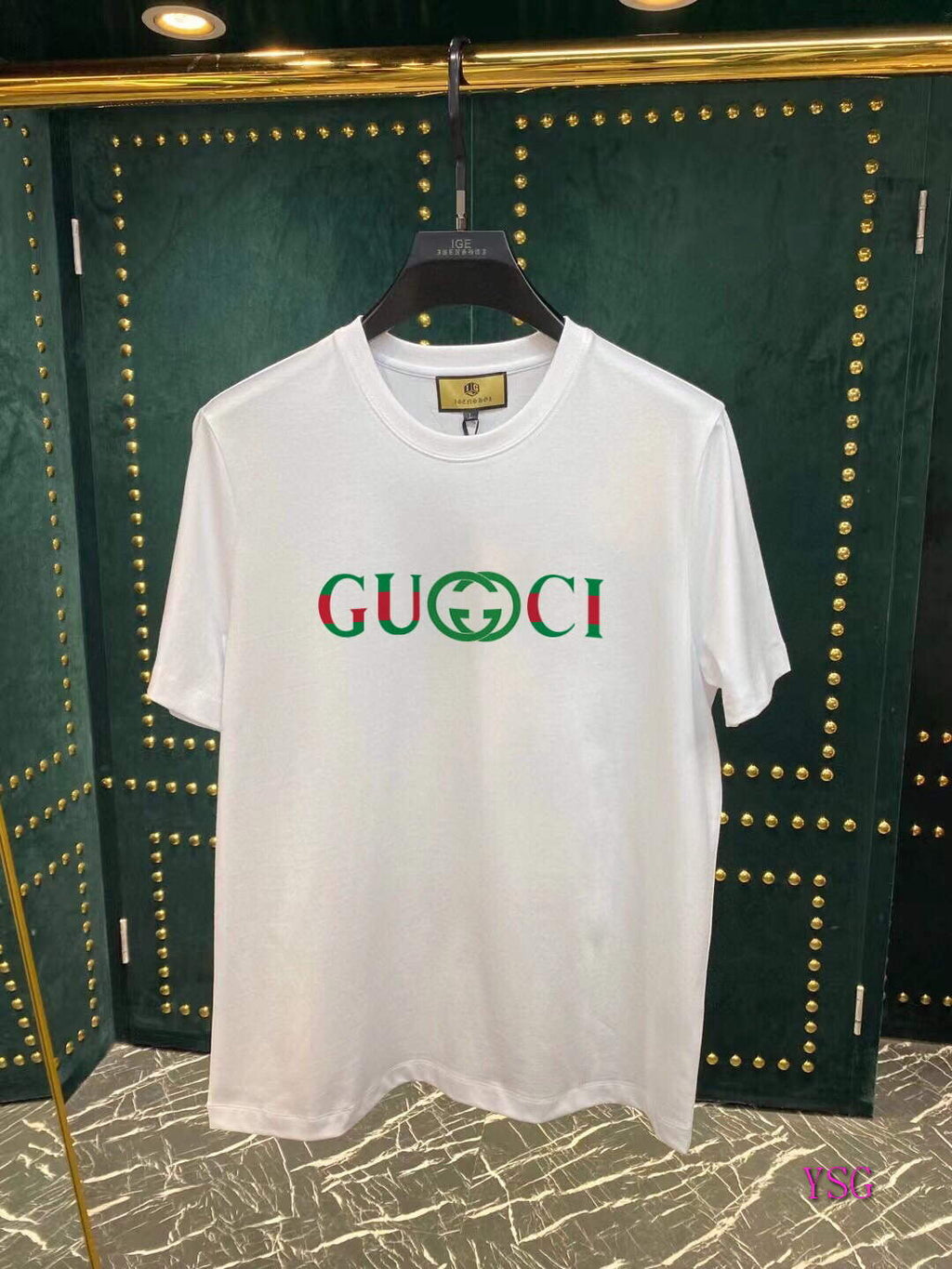 Gucci Men T-shirts Wholesale Gucci Short Sleeve Clothing G60892