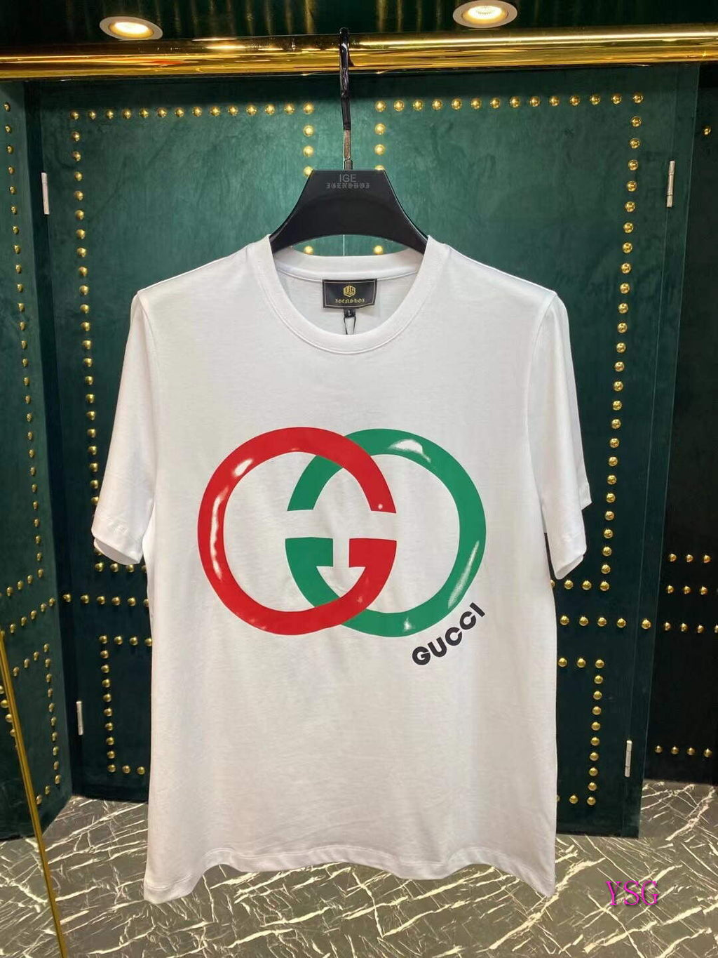 Gucci Men T-shirts Wholesale Gucci Short Sleeve Clothing G60894