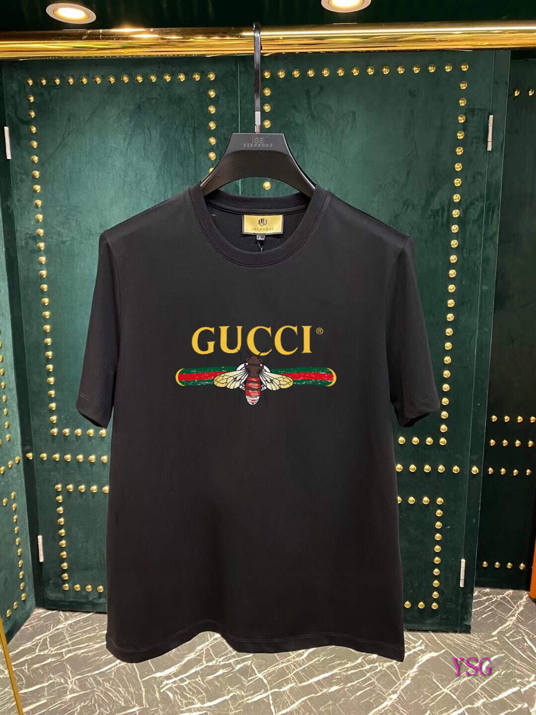 Gucci Men T-shirts Wholesale Gucci Short Sleeve Clothing G60897