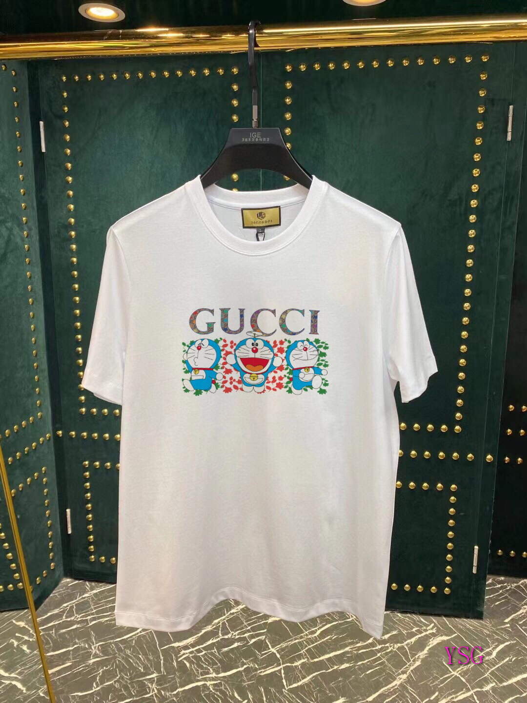 Gucci Men T-shirts Wholesale Gucci Short Sleeve Clothing G60898