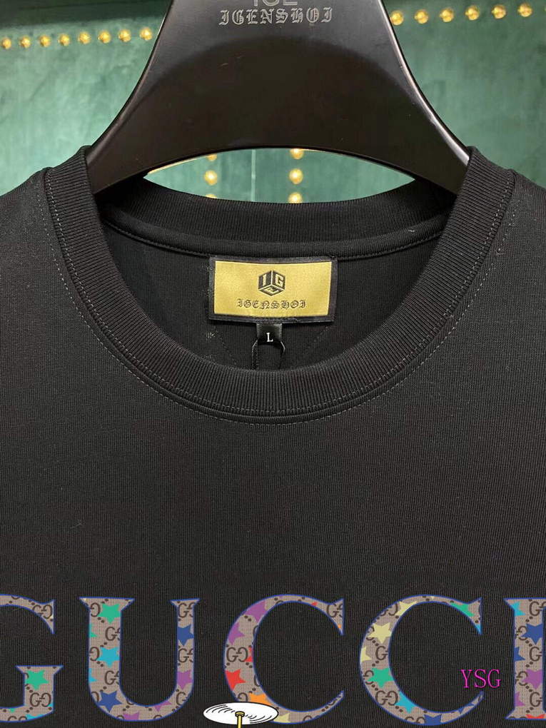 Gucci Men T-shirts Wholesale Gucci Short Sleeve Clothing G60899
