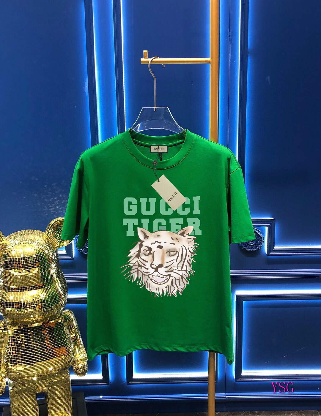 Gucci Men T-shirts Wholesale Gucci Short Sleeve Clothing G60900