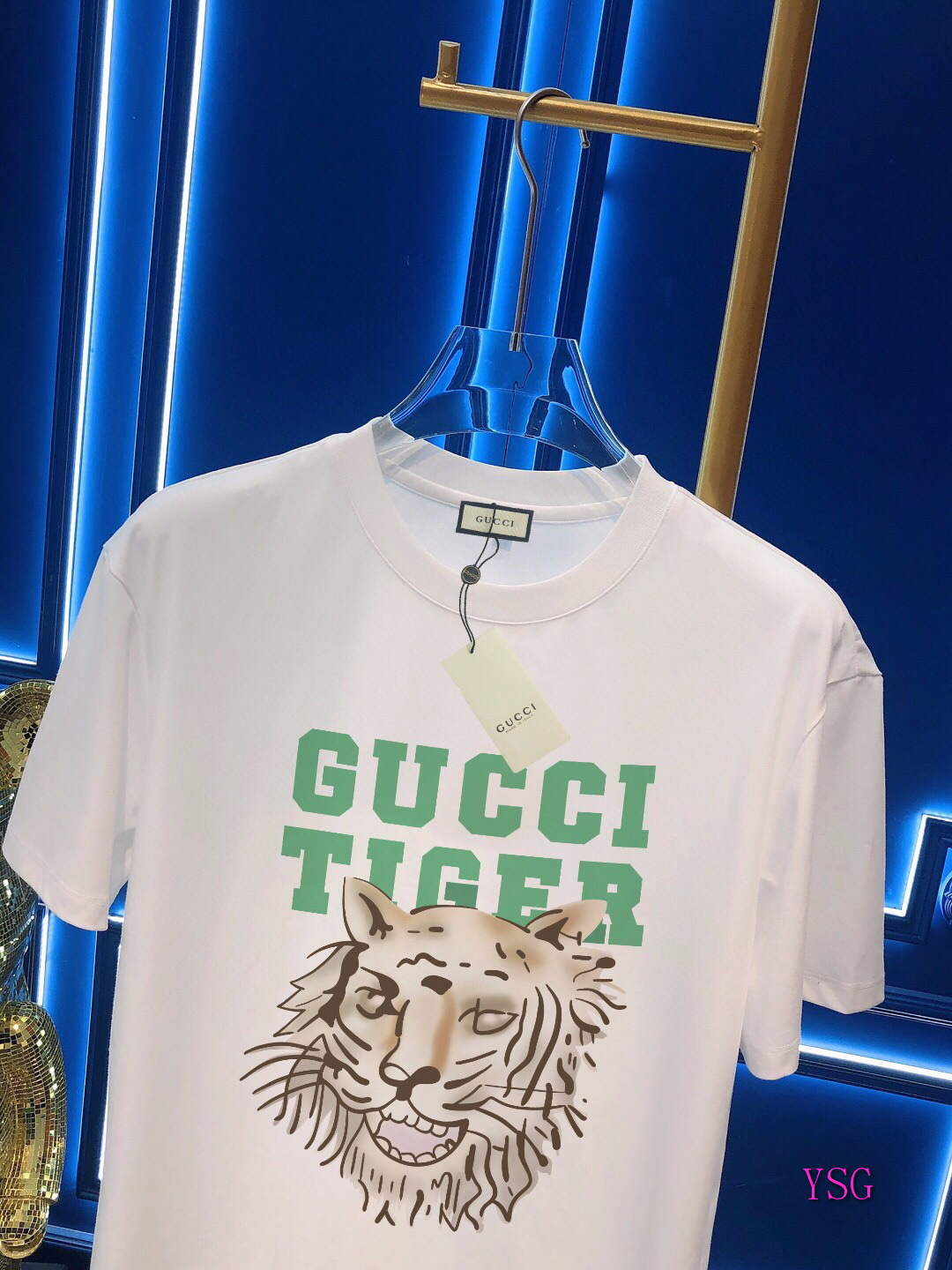 Gucci Men T-shirts Wholesale Gucci Short Sleeve Clothing G60901