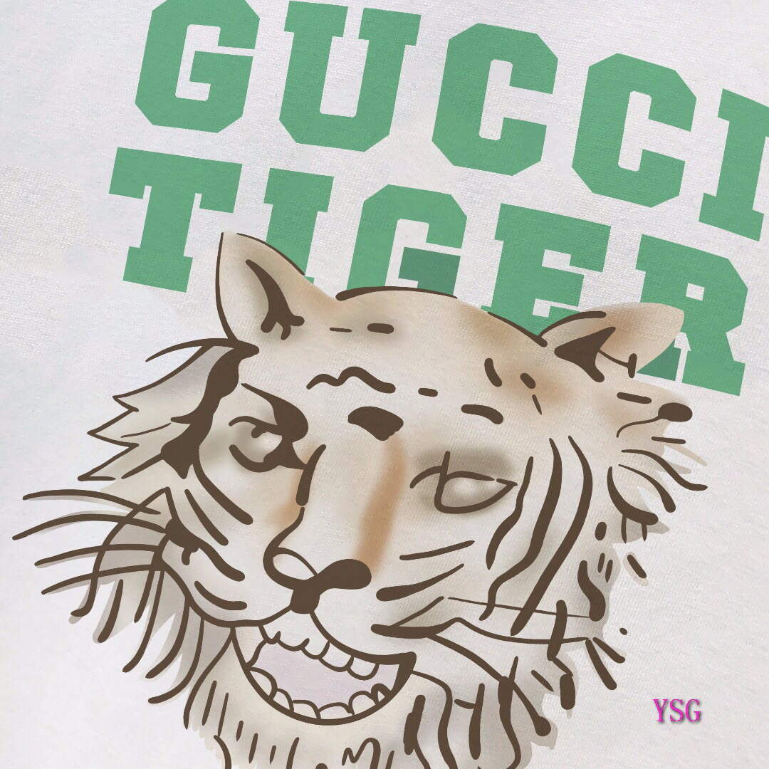 Gucci Men T-shirts Wholesale Gucci Short Sleeve Clothing G60901