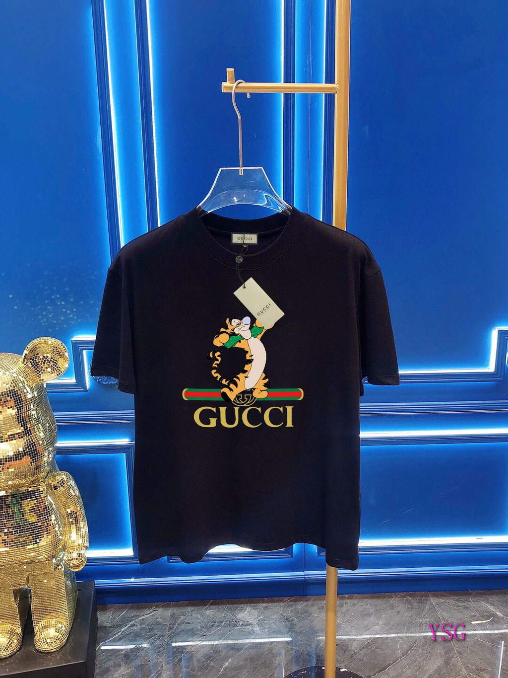 Gucci Men T-shirts Wholesale Gucci Short Sleeve Clothing G60904