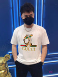 Gucci Men T-shirts Wholesale Gucci Short Sleeve Clothing G60907