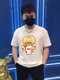 Gucci Men T-shirts Wholesale Gucci Short Sleeve Clothing G60909