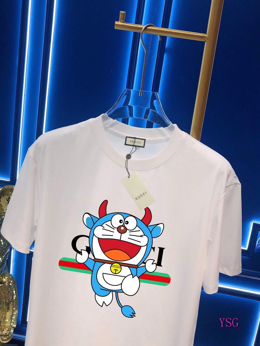 Gucci Men T-shirts Wholesale Gucci Short Sleeve Clothing G60914