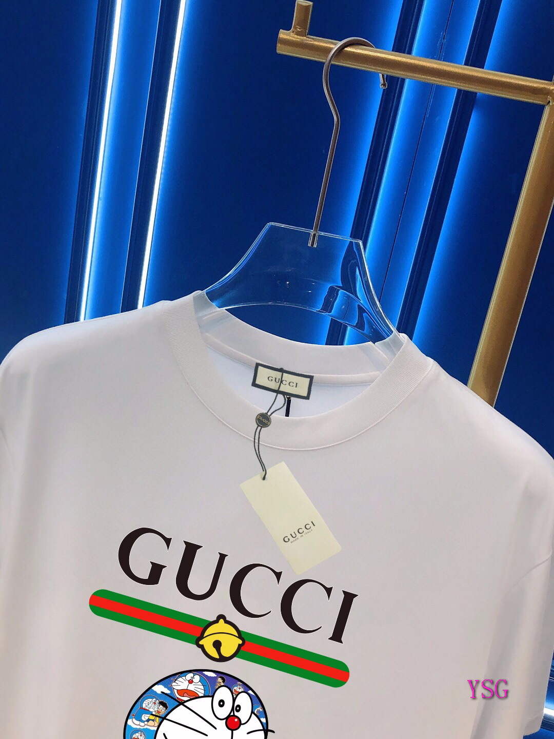 Gucci Men T-shirts Wholesale Gucci Short Sleeve Clothing G60915