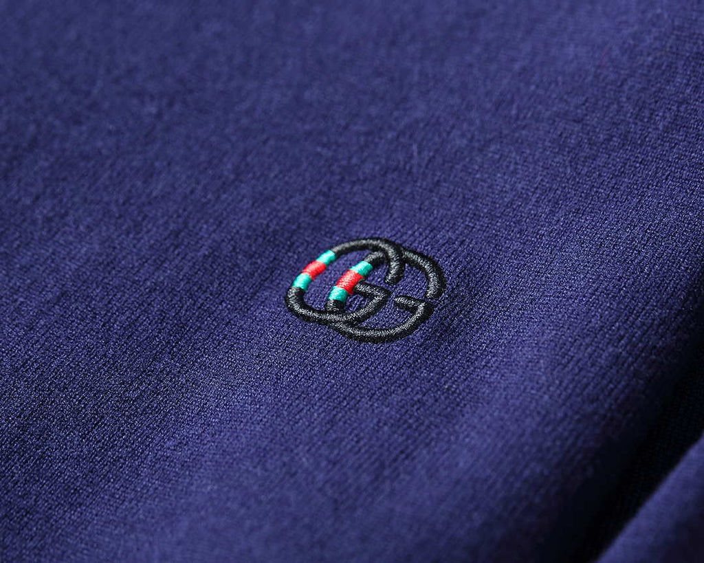 Gucci Men's Sweaters 576810 Designer Wool sweater with GG  G383182