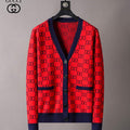 Gucci Men's Sweaters Designer Gucci Sweaters and Cardigans Clothing 36002 Red